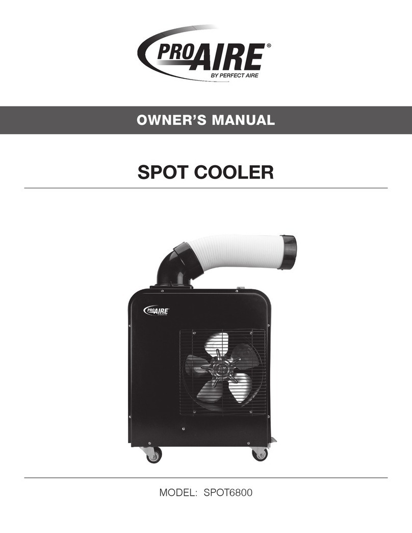 Perfect Aire PROAIRE SPOT6800 owner's manual