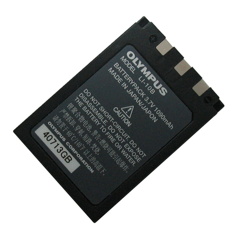 Olympus LI-10B User manual