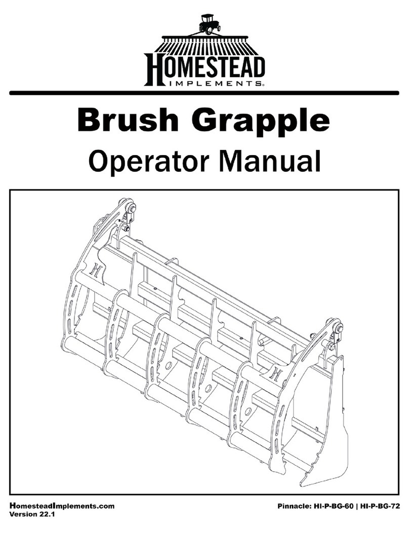 Homestead HI-P-BG-60 Operator's manual