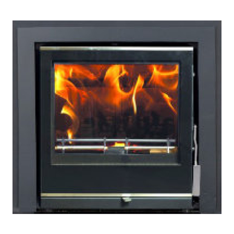 Mendip Stoves Christon 550 insert Operation and installation manual
