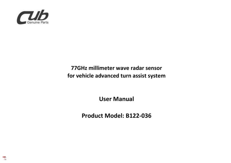 Cub B122-036 User manual