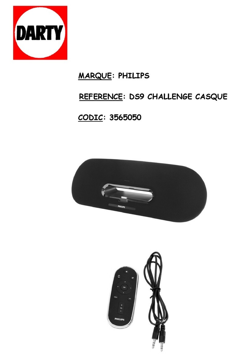Philips DS9 User manual