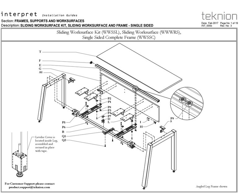 Teknion Interpret User manual Teknion Interpret User manual