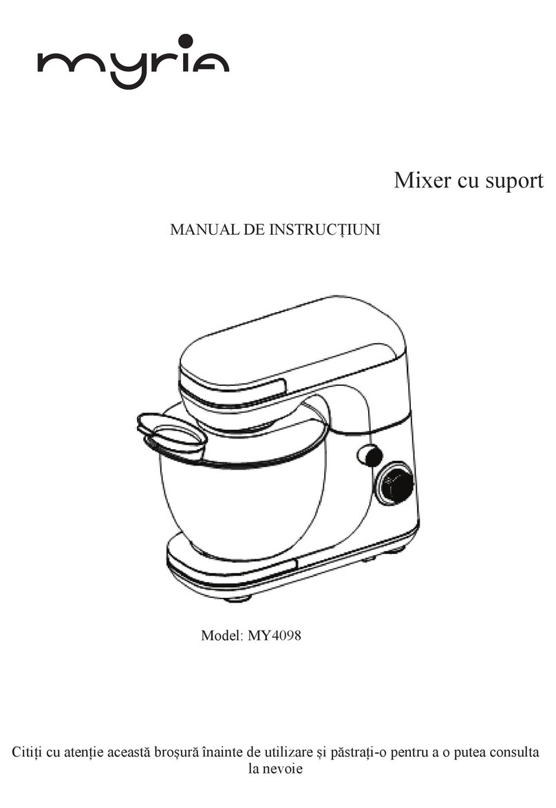 Myria MY4098 User manual