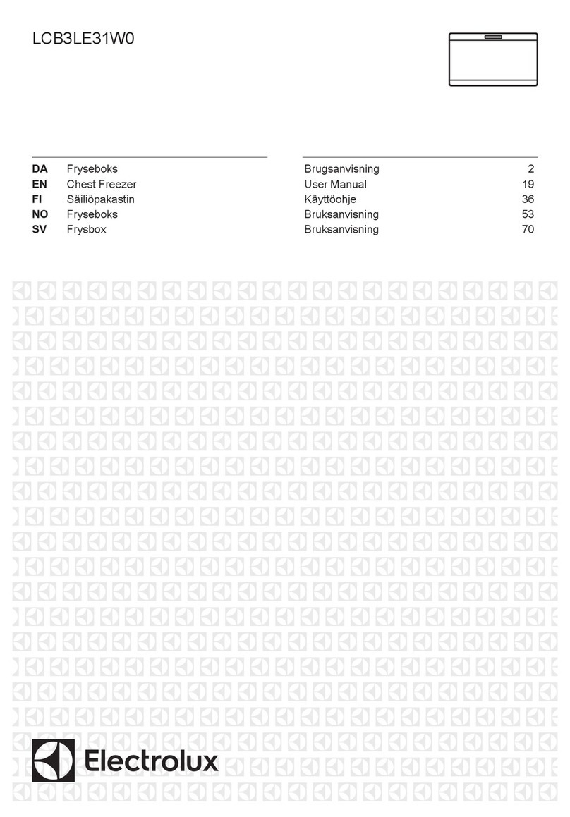 Electrolux LCB3LE31W0 user manual