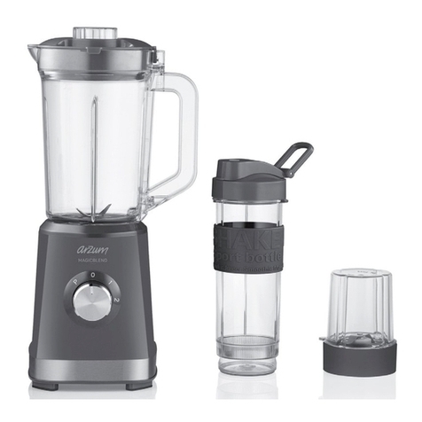 Arzum MAGICBLEND AR 1159 instructions