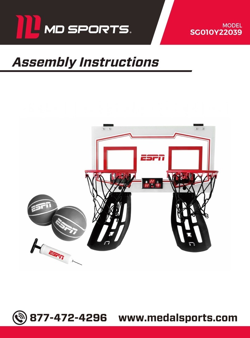 MD SPORTS SG010Y22039 Assembly instructions
