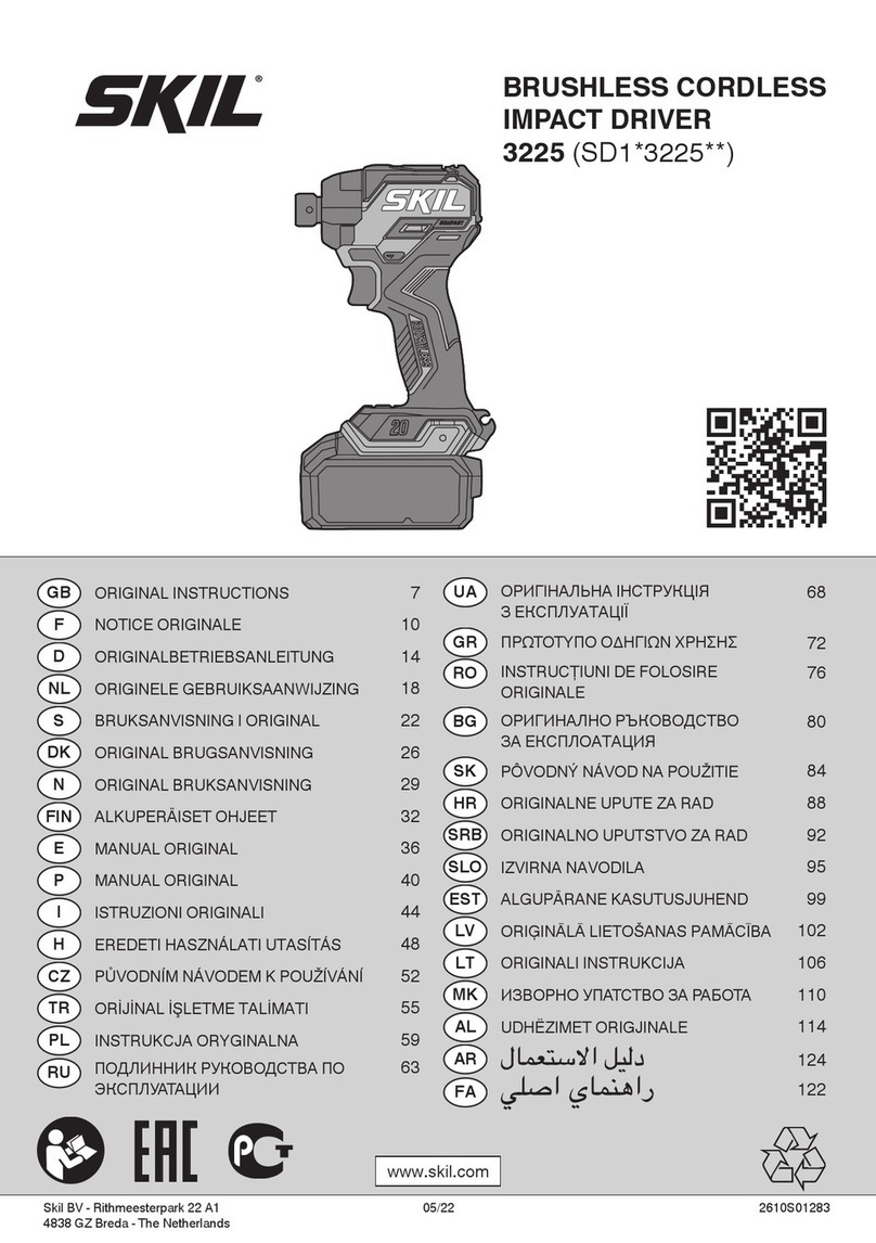 Skil 3225 User manual