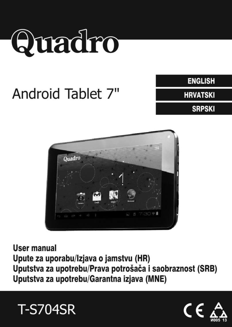 Quadro T-S704SR user manual