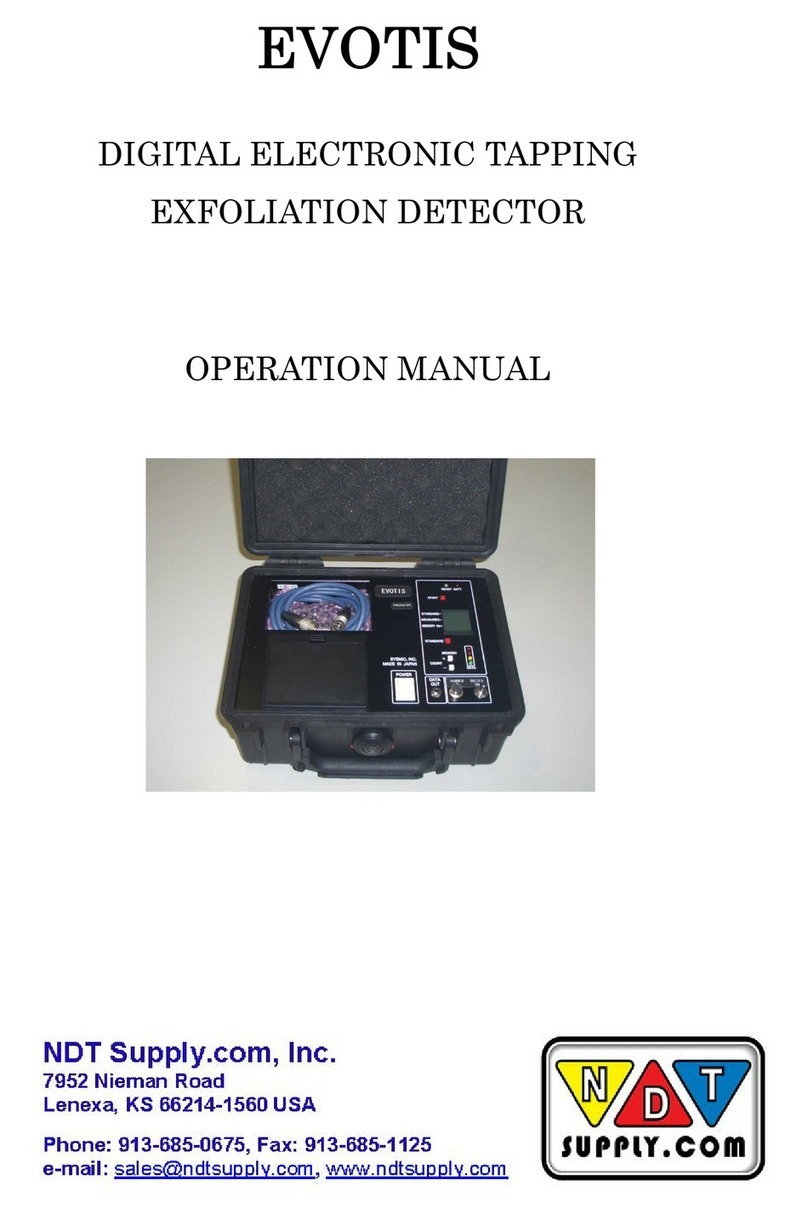 NDT EVOTIS User manual