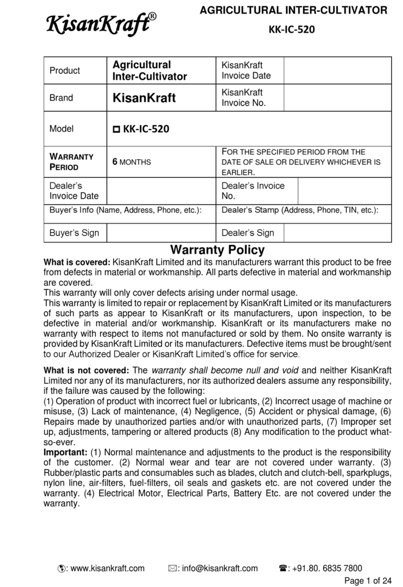 KISANKRAFT KK-IC-520 User manual