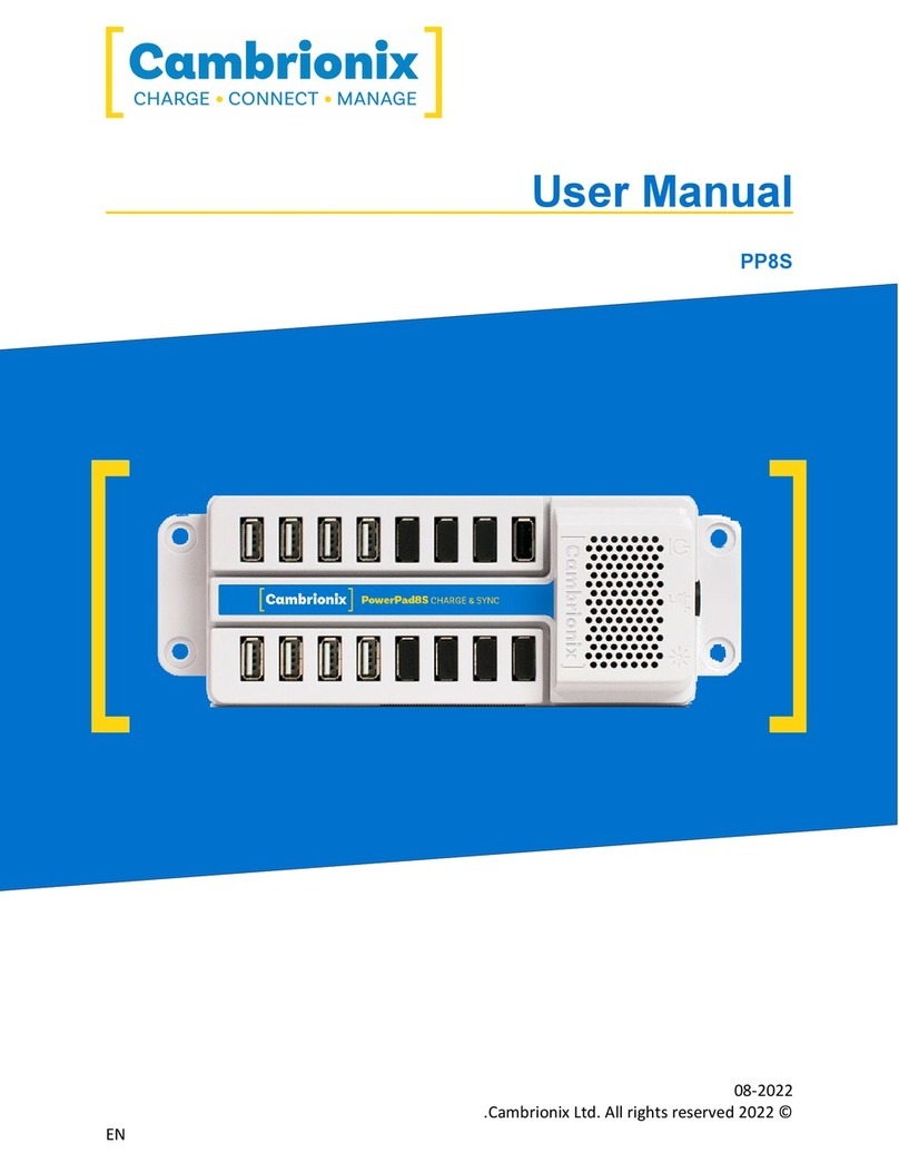 CAMBRIONIX PowerPad8S user manual