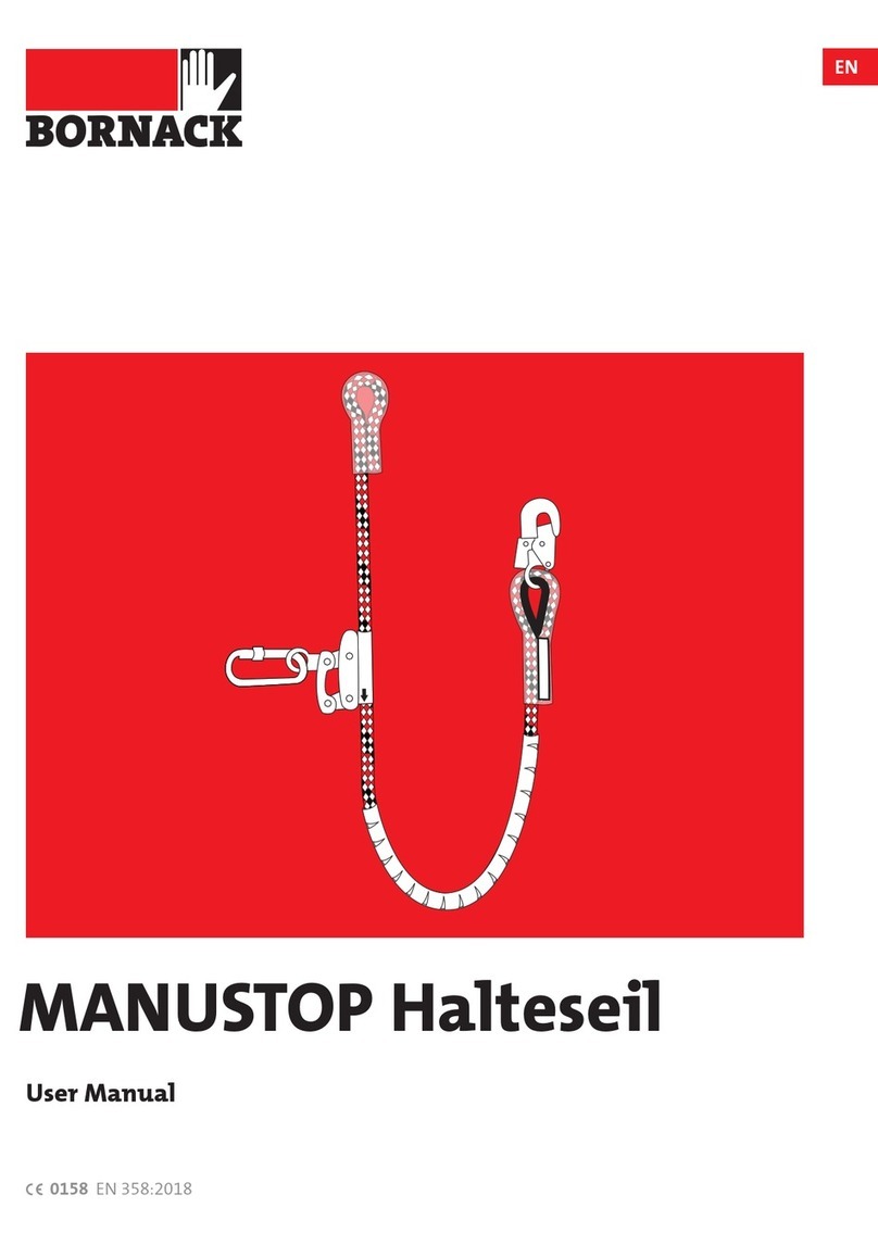 Bornack MANUSTOP Halteseil User manual