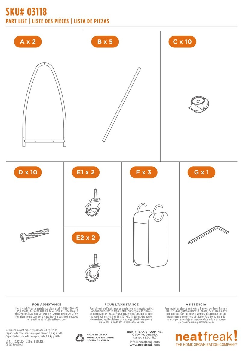 neatfreak! 03118 Assembly instructions neatfreak! 03118 Assembly instructions