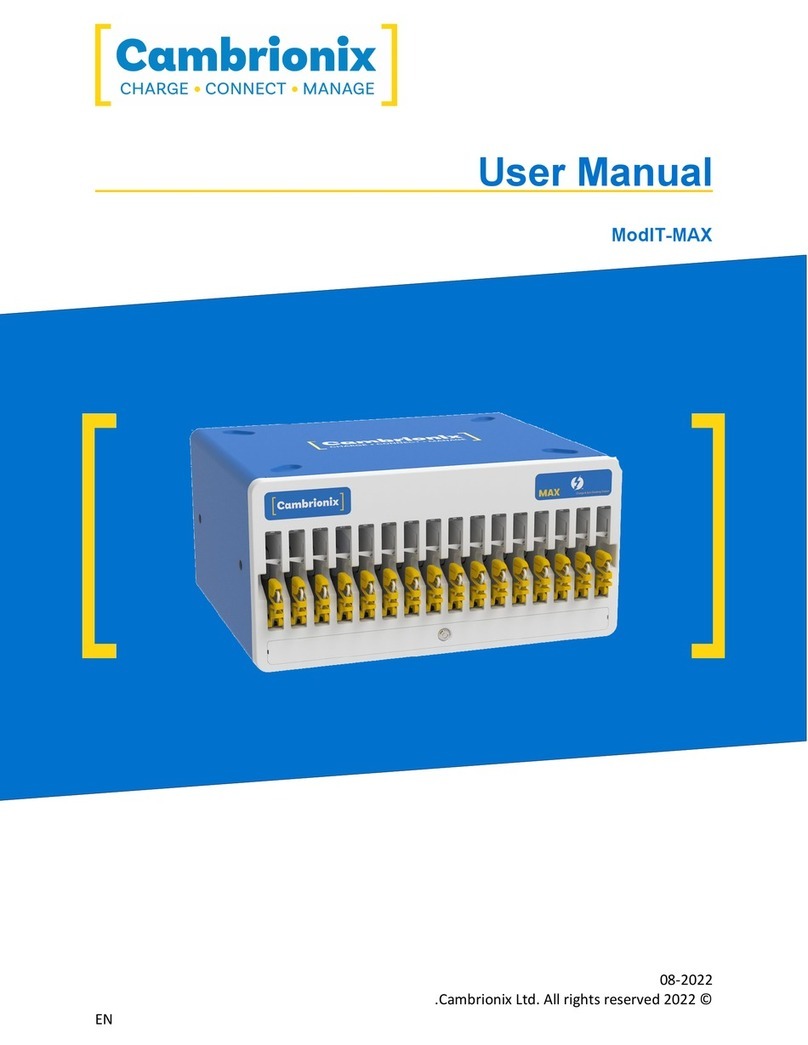 CAMBRIONIX ModIT-MAX User manual