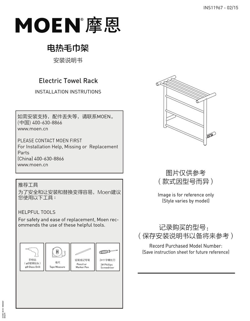 Moen Eva ACC2505 installation instructions
