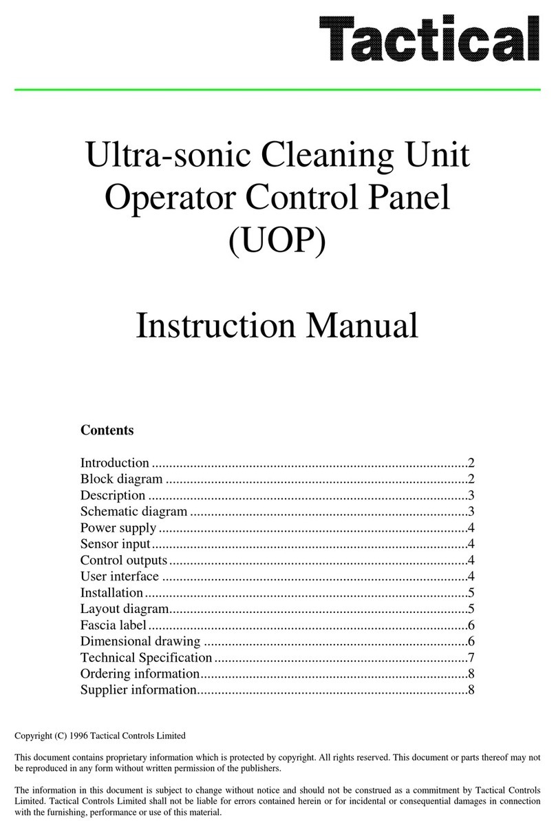 Tactical UOP instruction manual