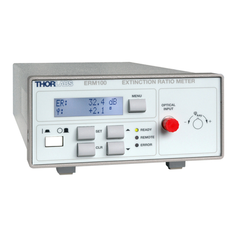 THORLABS ERM100 User manual