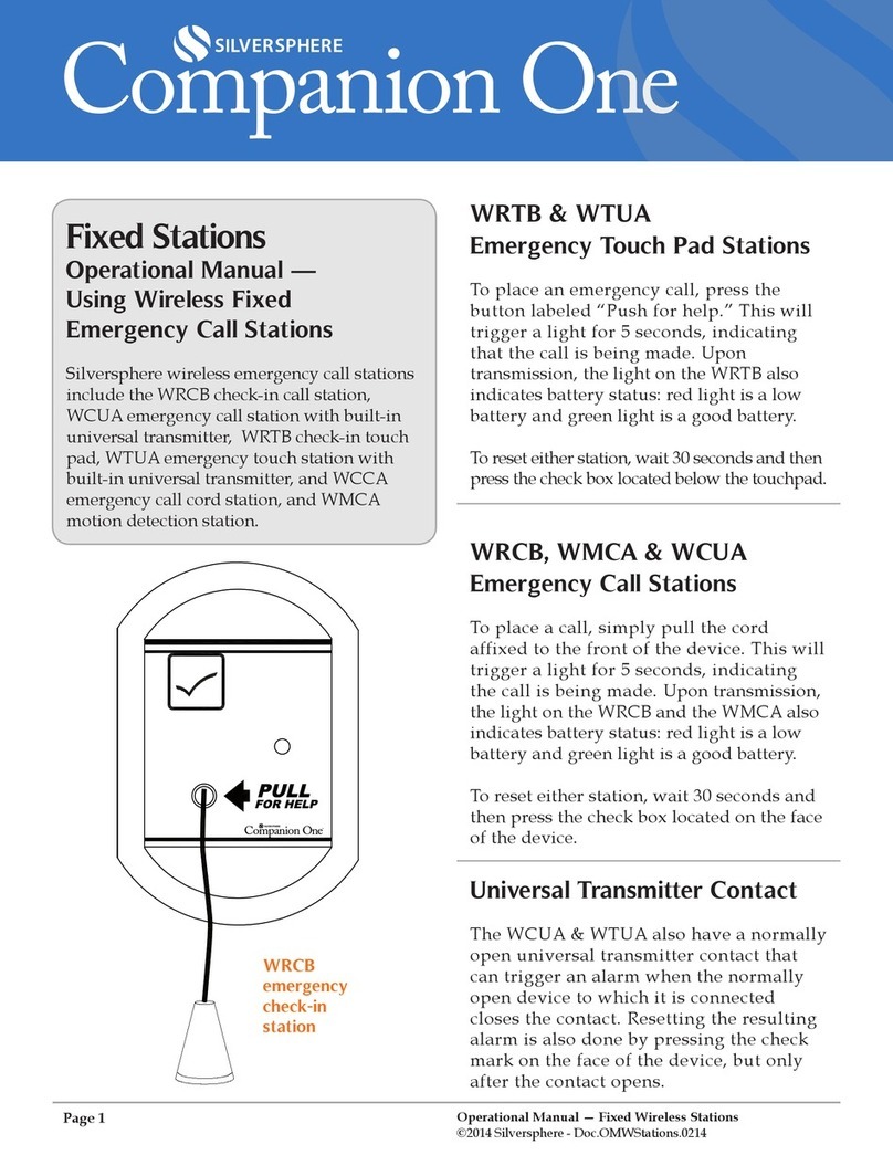 Silversphere Companion One WRTB Operational manual