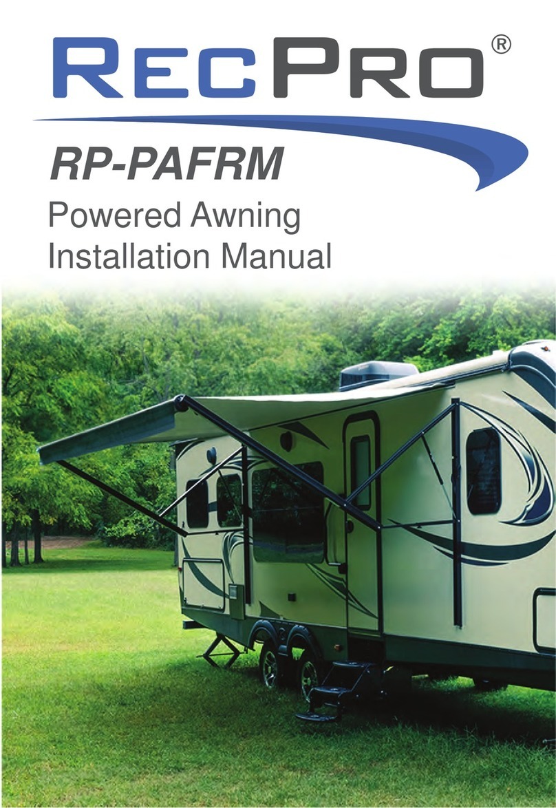RecPro RP-PAFRM installation manual RecPro RP-PAFRM installation manual