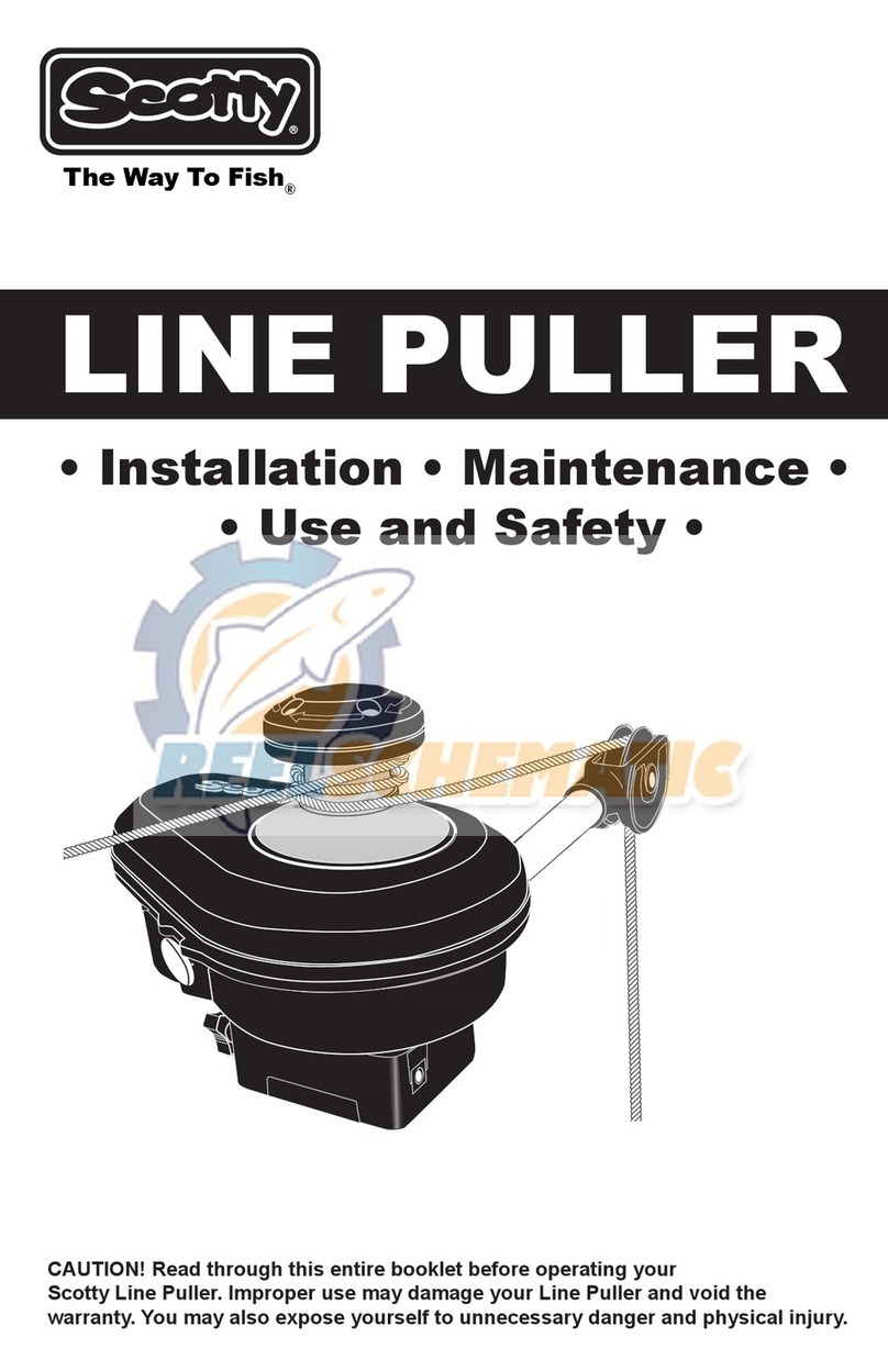 Scotty LINE PULLER User guide