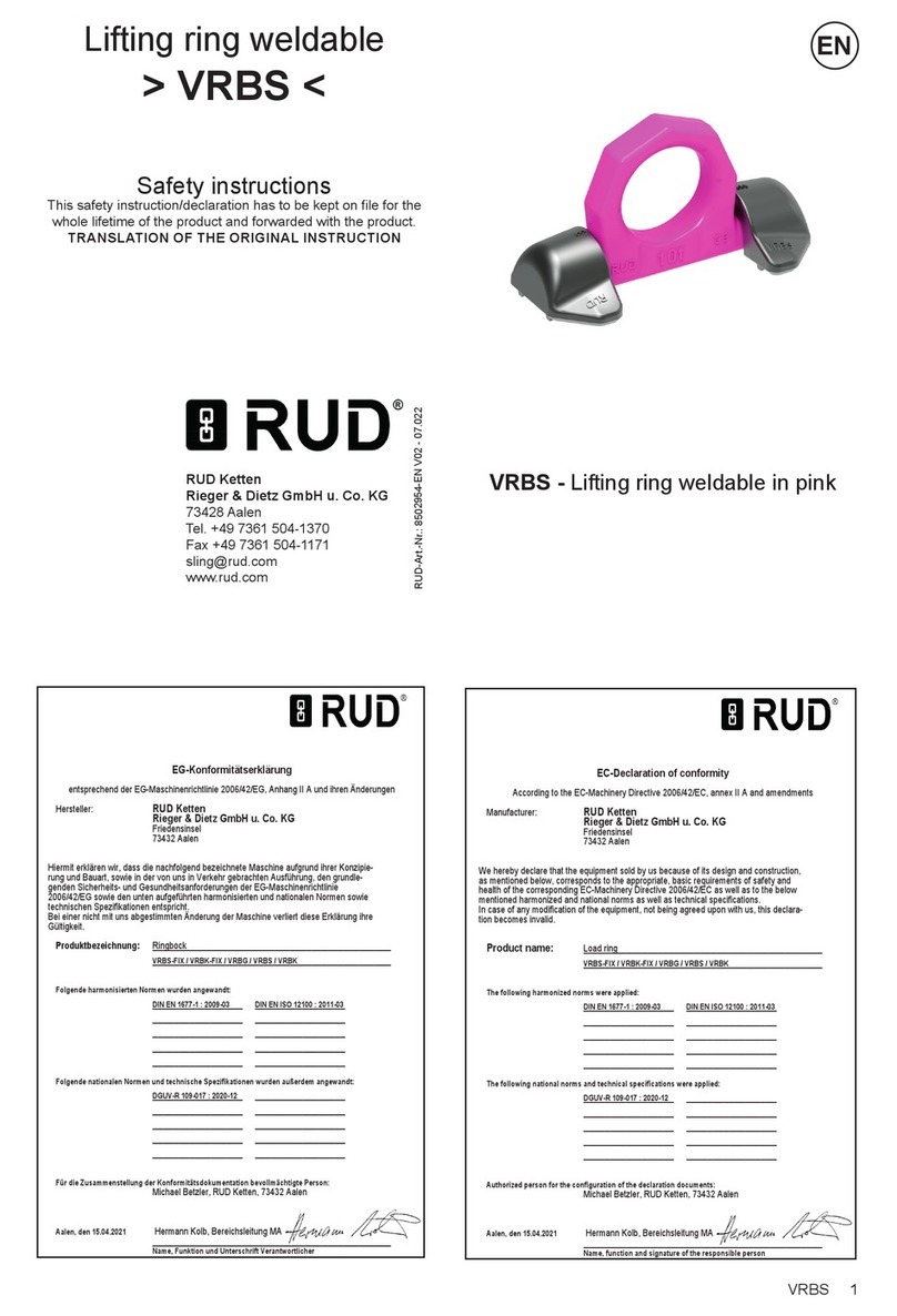 RUD VRBS-FIX instructions