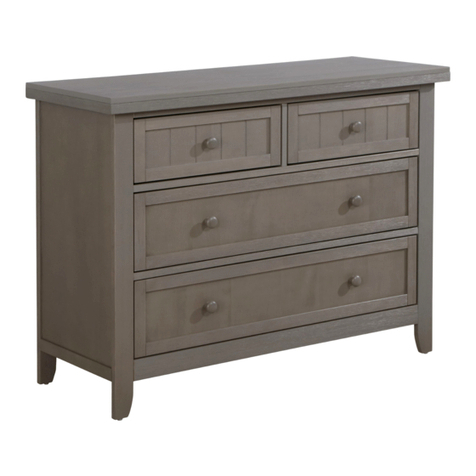 Dream On Me MAPLE DOUBLE DRESSER User manual Dream On Me MAPLE DOUBLE DRESSER User manual