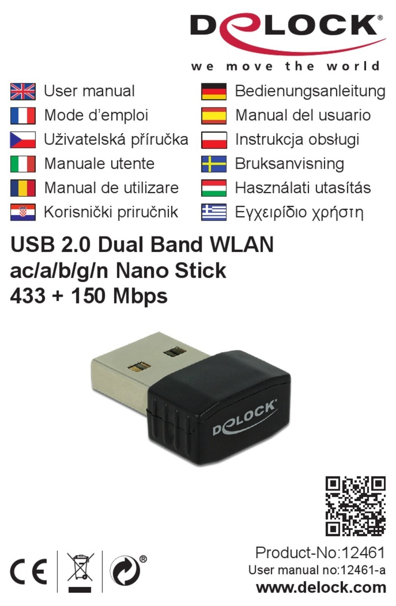 DeLOCK 12461 user manual