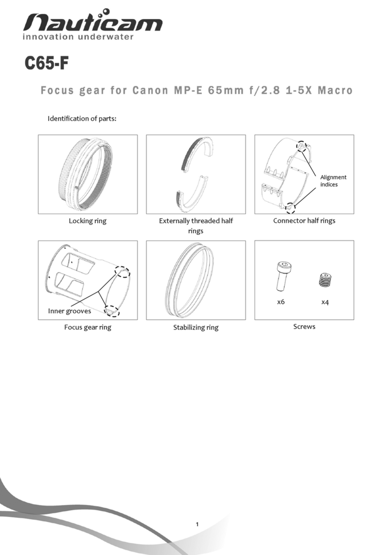 Nauticam C65-F manual