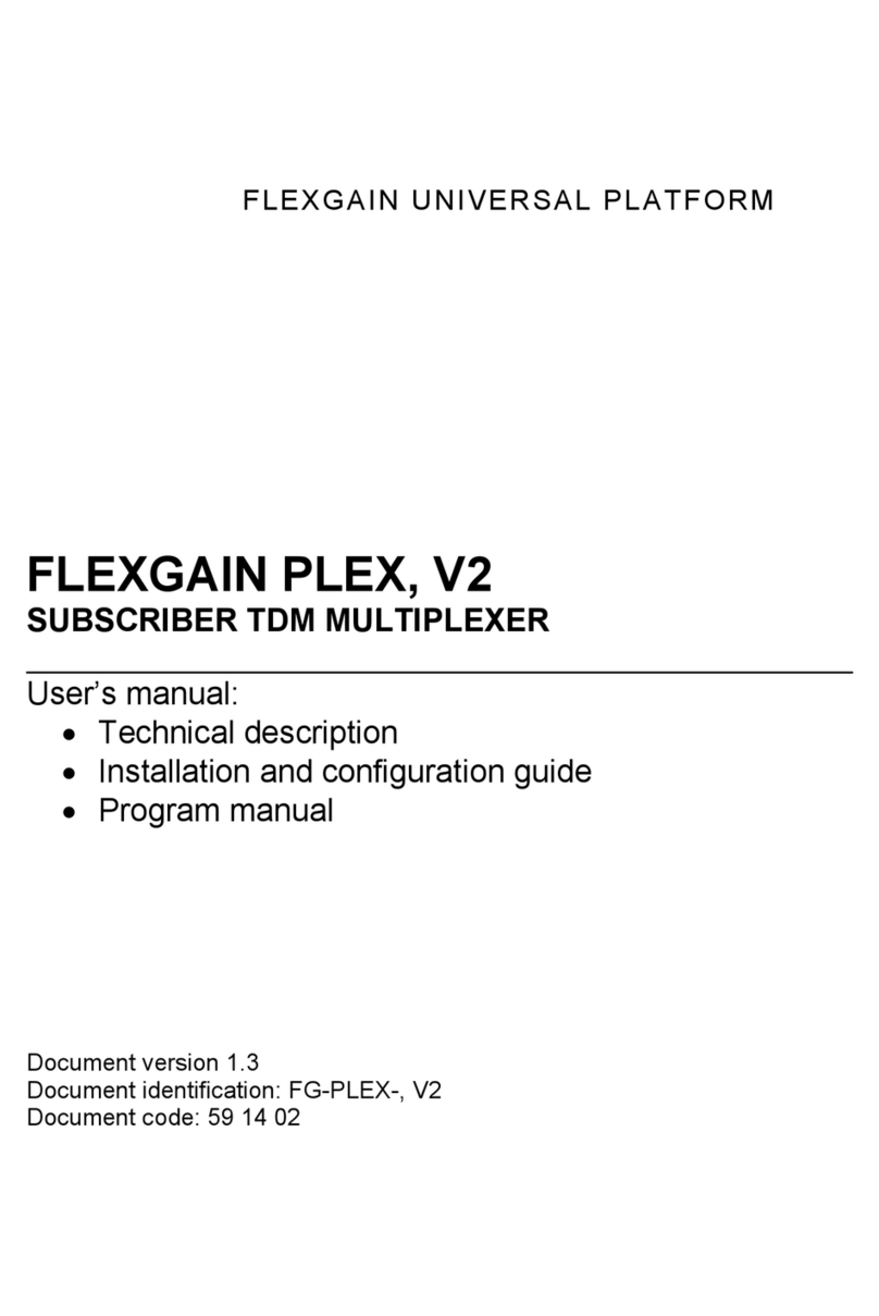 FlexGain PLEX user manual FlexGain PLEX user manual