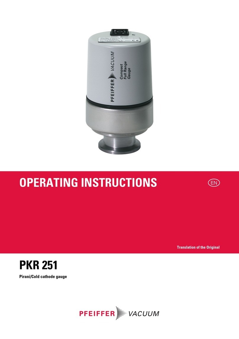 Preiffer PKR 251 operating instructions