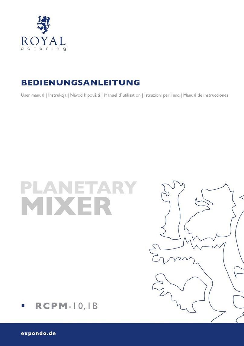 Royal Catering RCPM-10,1B user manual