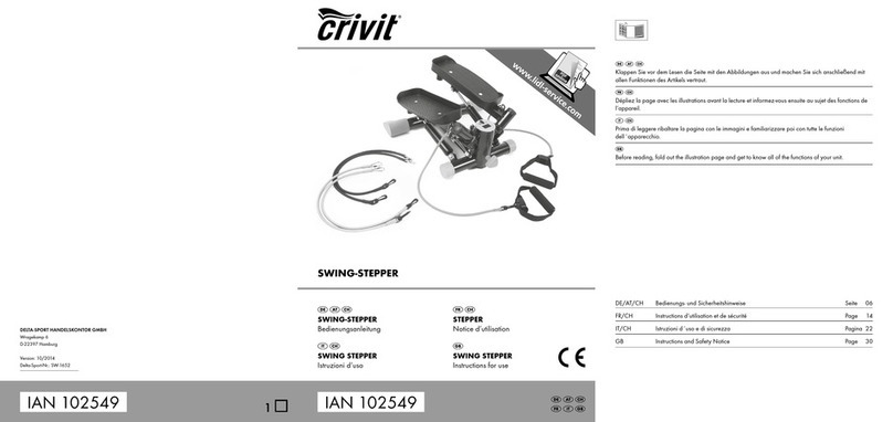 Crivit Swing-Stepper Instructions for use