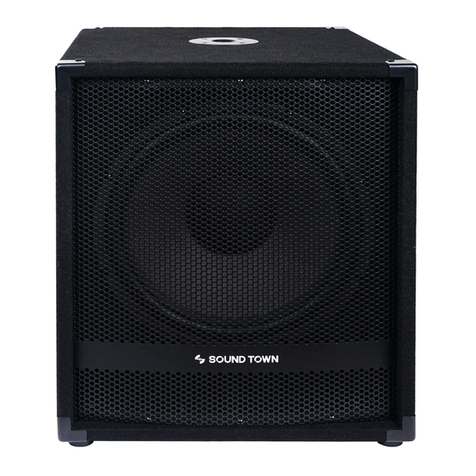 Sound Town METIS-15SDPW User manual