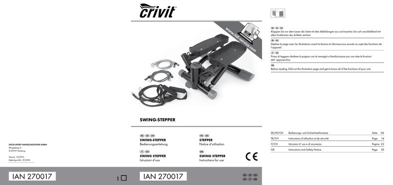 Crivit Swing-Stepper Instructions for use