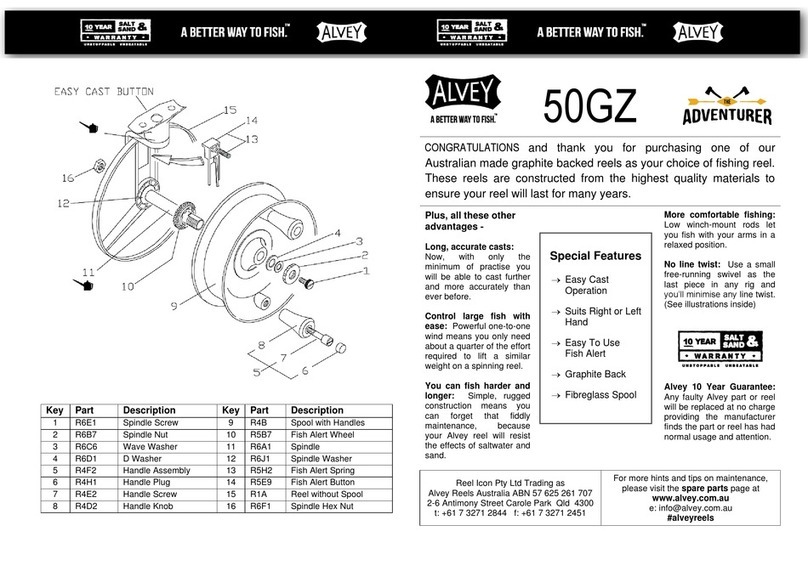 Alvey Adventurer 50GZ User manual
