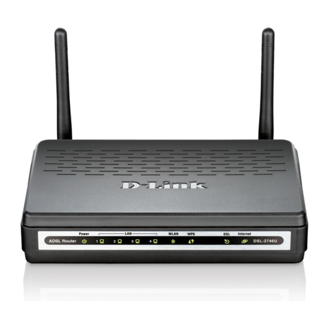 D-Link DSL-2740U User manual