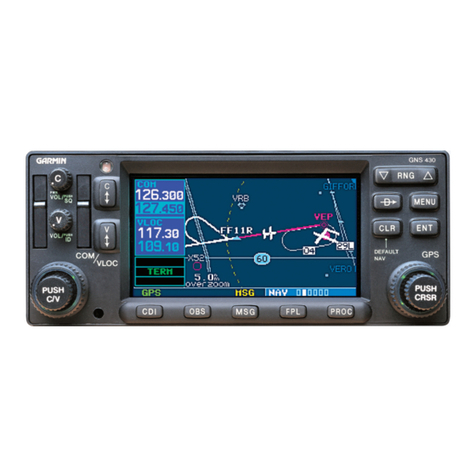 Garmin GNS 400W Maintenance manual