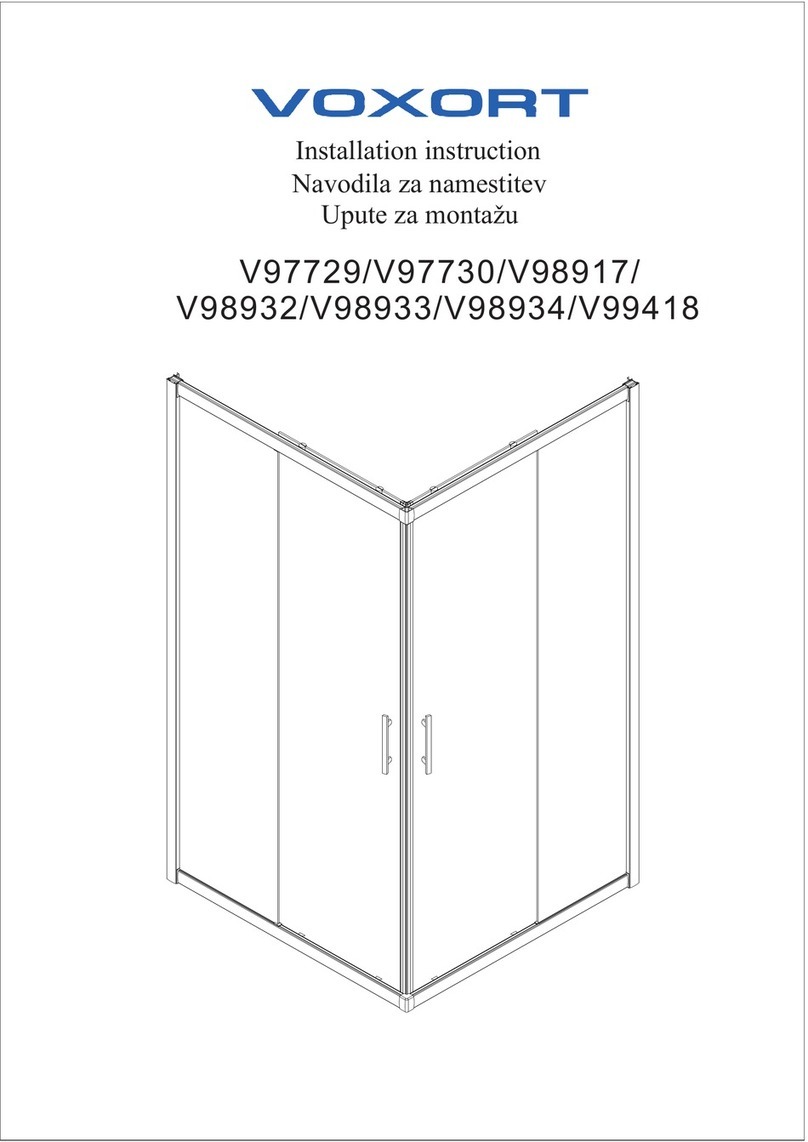 VOXORT V97729 Installation instruction