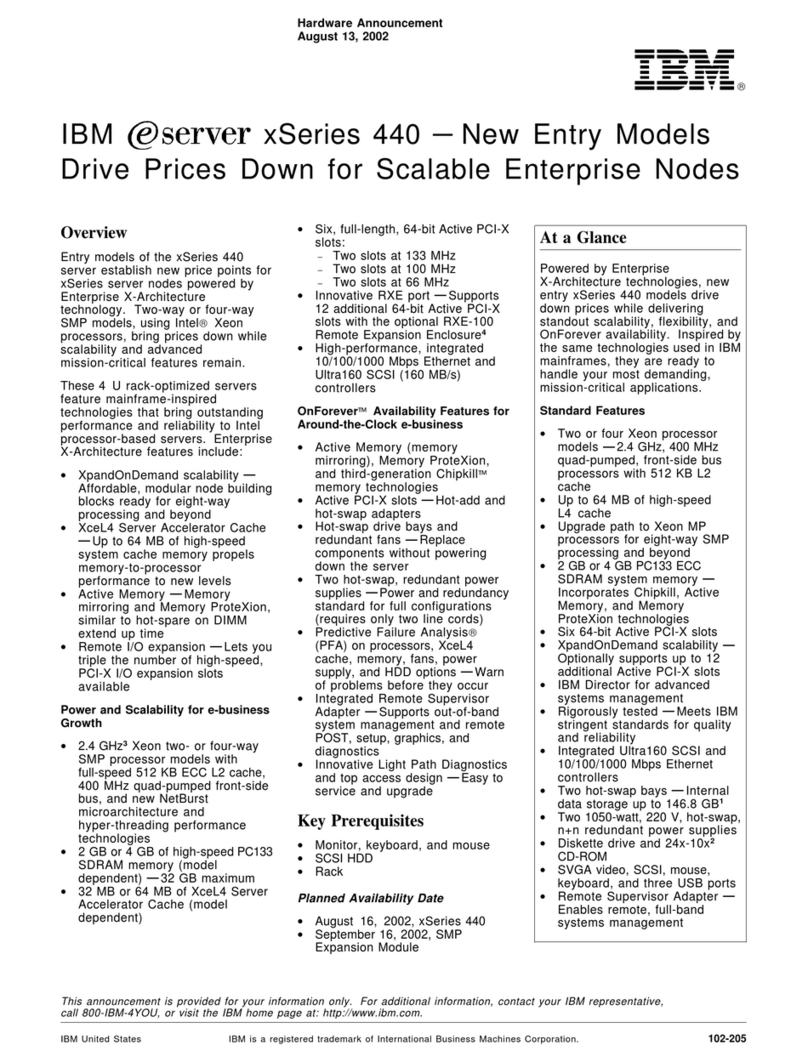 IBM 8687-3RY User manual