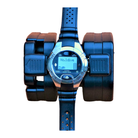 Citizen CYBER AQUALAND manual