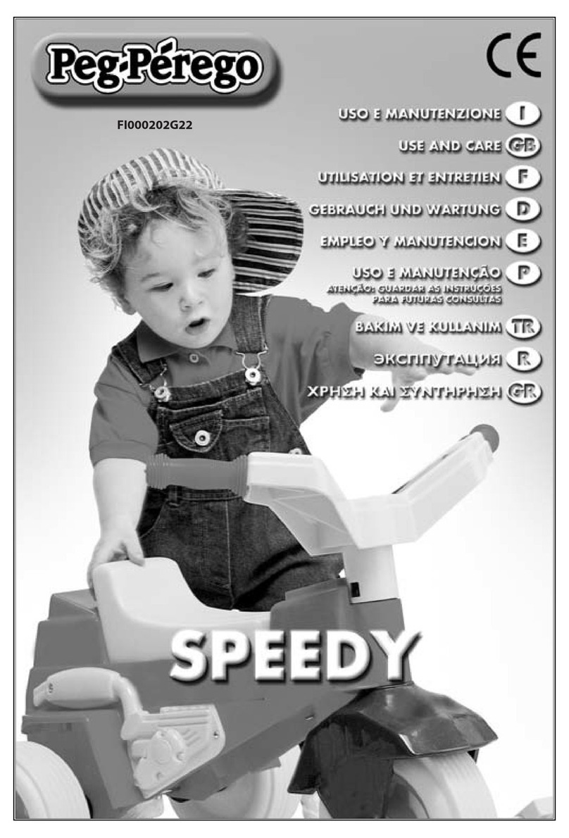 Peg-Perego FI000202G22 Use and care