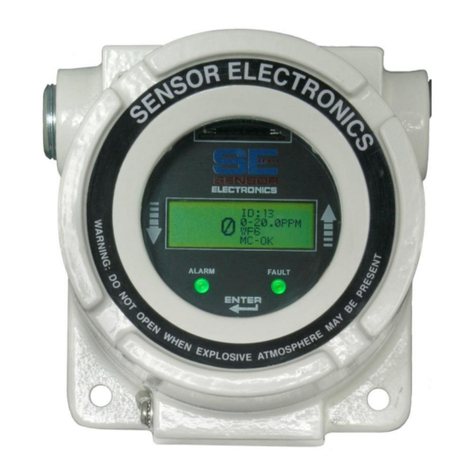 Sensor Electronics SEC 3100 Instruction and operation manual
