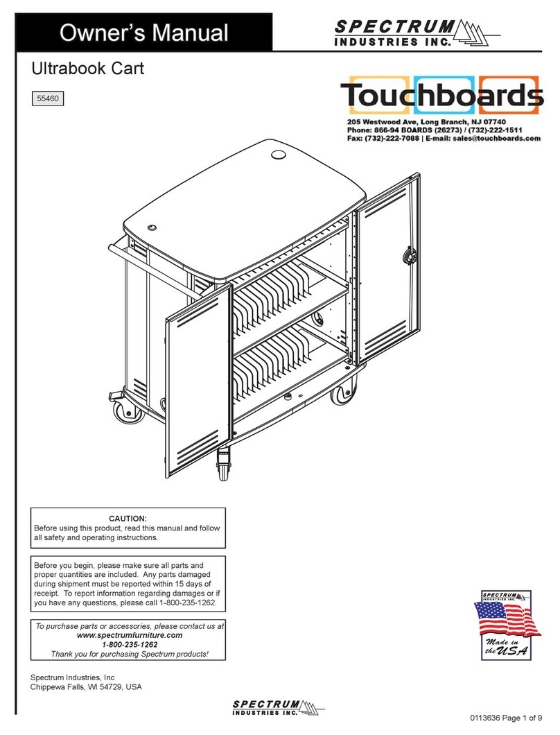 Spectrum Industries 55460 owner's manual