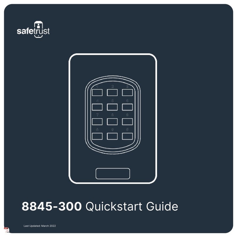 SafeTrust 8845-300 quick start guide SafeTrust 8845-300 quick start guide