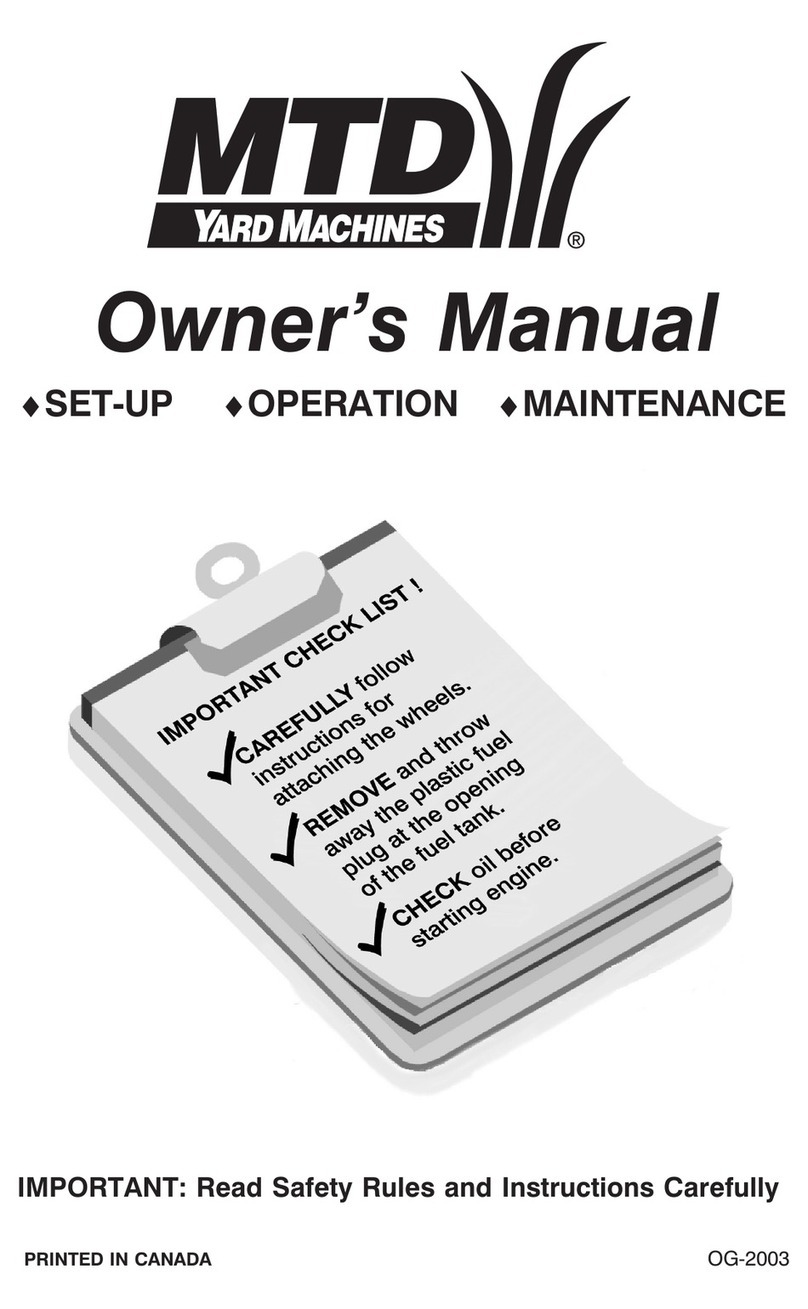 MTD 11A-433E500 User manual