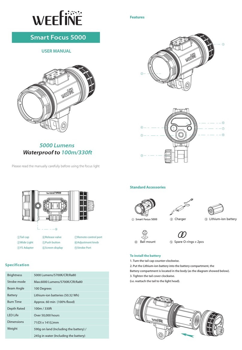 Weefine Smart Focus 5000 user manual