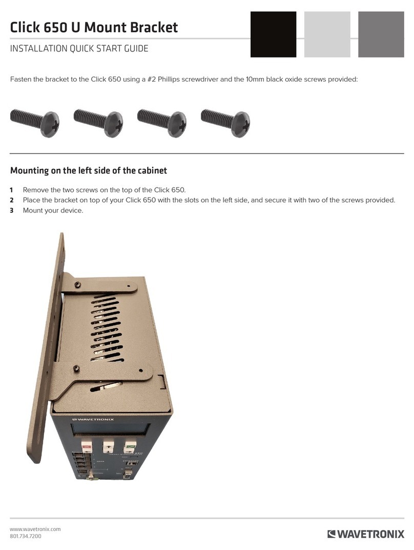Wavetronix Click 650 U Datasheet