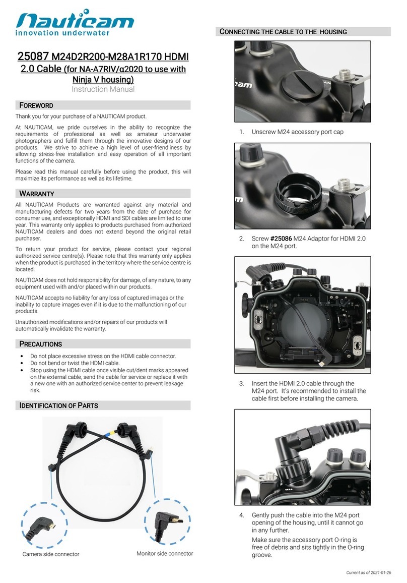 Nauticam M24D2R200 instruction manual