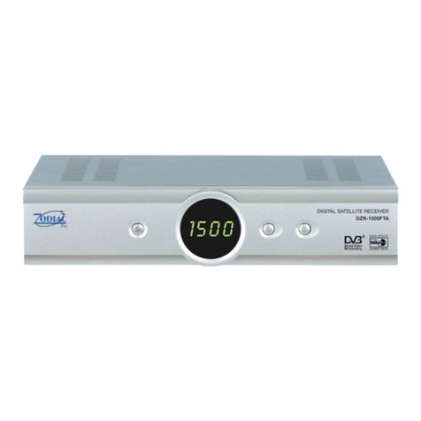 Zodiac DZR-1500FTA user manual